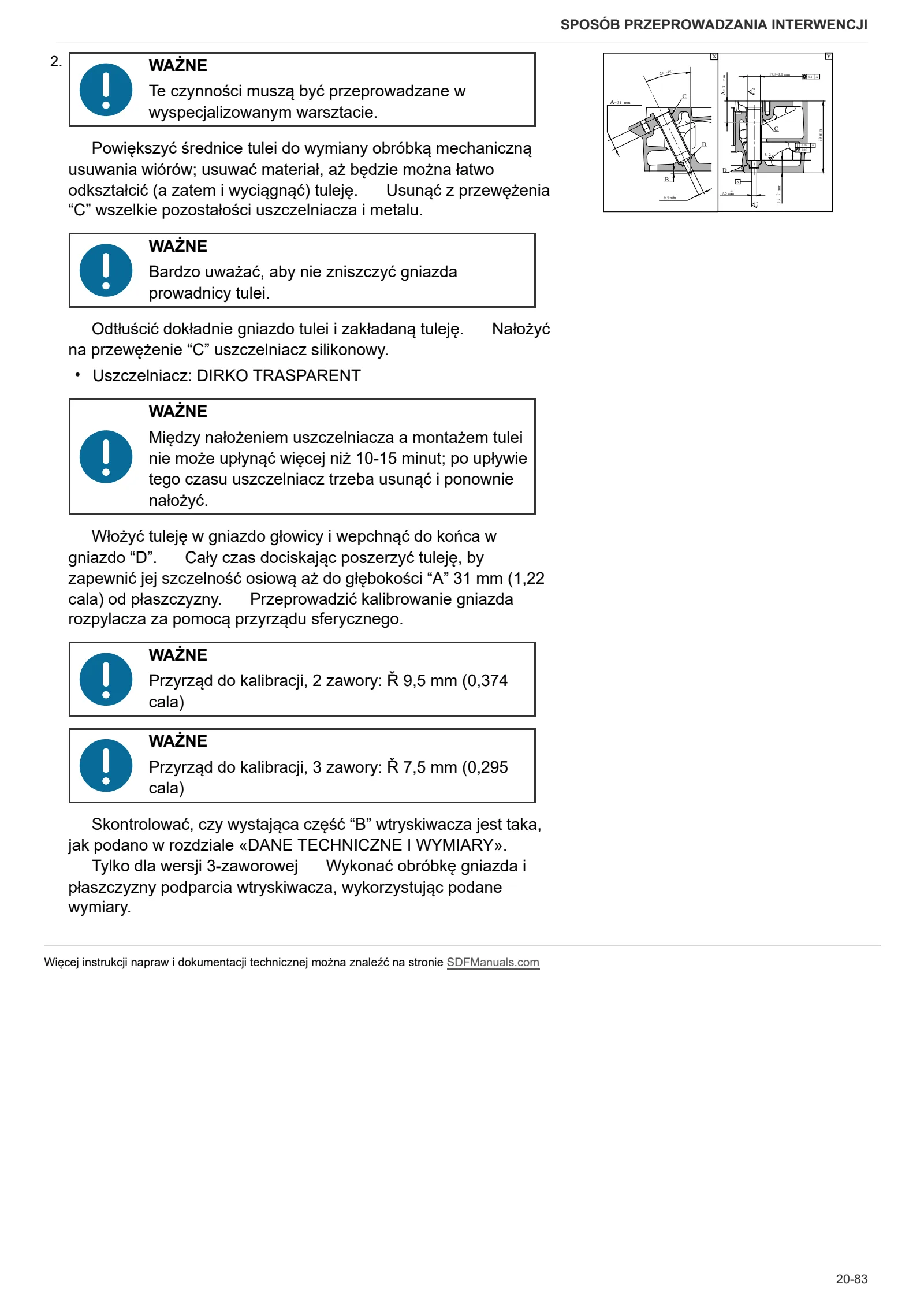 Instrukcja warsztatowa: 1000.6 WTIS Stage 1 – sample manual page 4