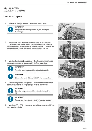 Manuel d'atelier: 1000.6 WTS Stage 1 – sample manual page 3
