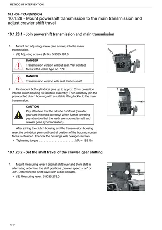 Workshop Manual: ZF T-7200 PS – sample manual page 3