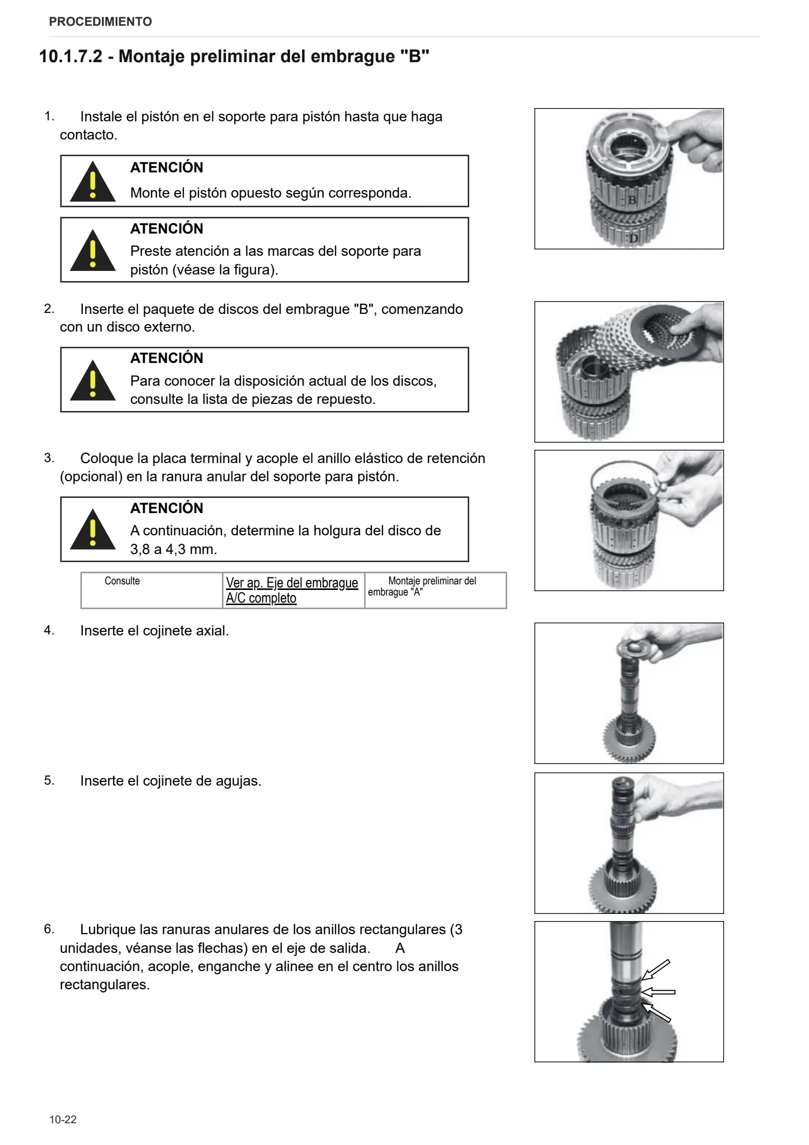 Manual de taller: ZF T-7200 PS – sample manual page 1