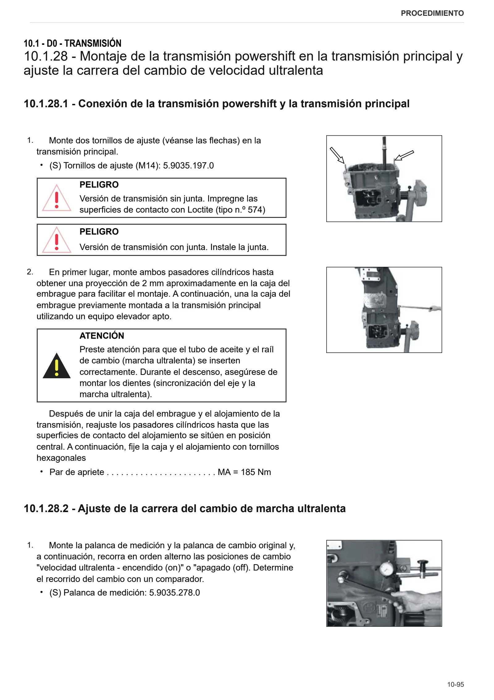 Manual de taller: ZF T-7200 PS – sample manual page 3