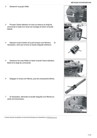 Manuel d'atelier: ZF T-7200 PS – sample manual page 2