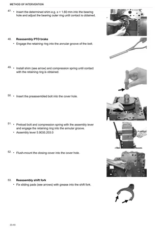 Workshop Manual: ZF T-7300 – sample manual page 1