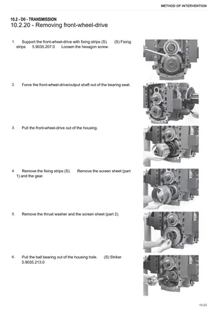 Workshop Manual: ZF ECCOM 1.3 – sample manual page 1
