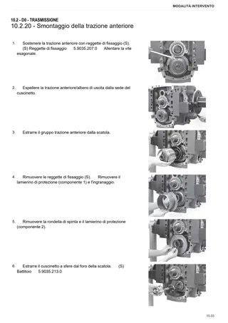 Manuale d'officina: ZF ECCOM 1.3 – sample manual page 1