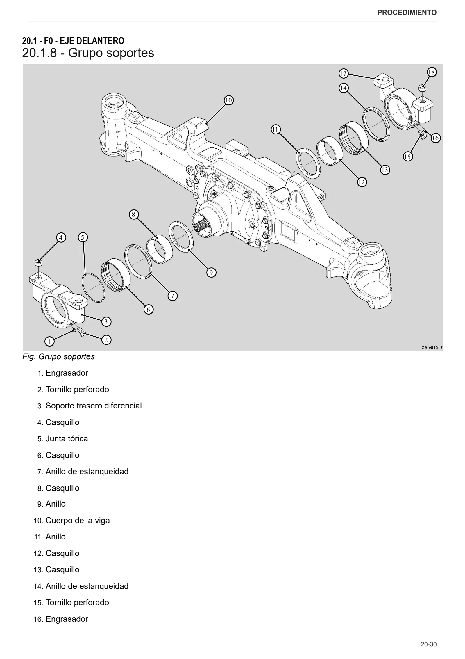 Manual de taller: CARRARO 20.45 – sample manual page 3