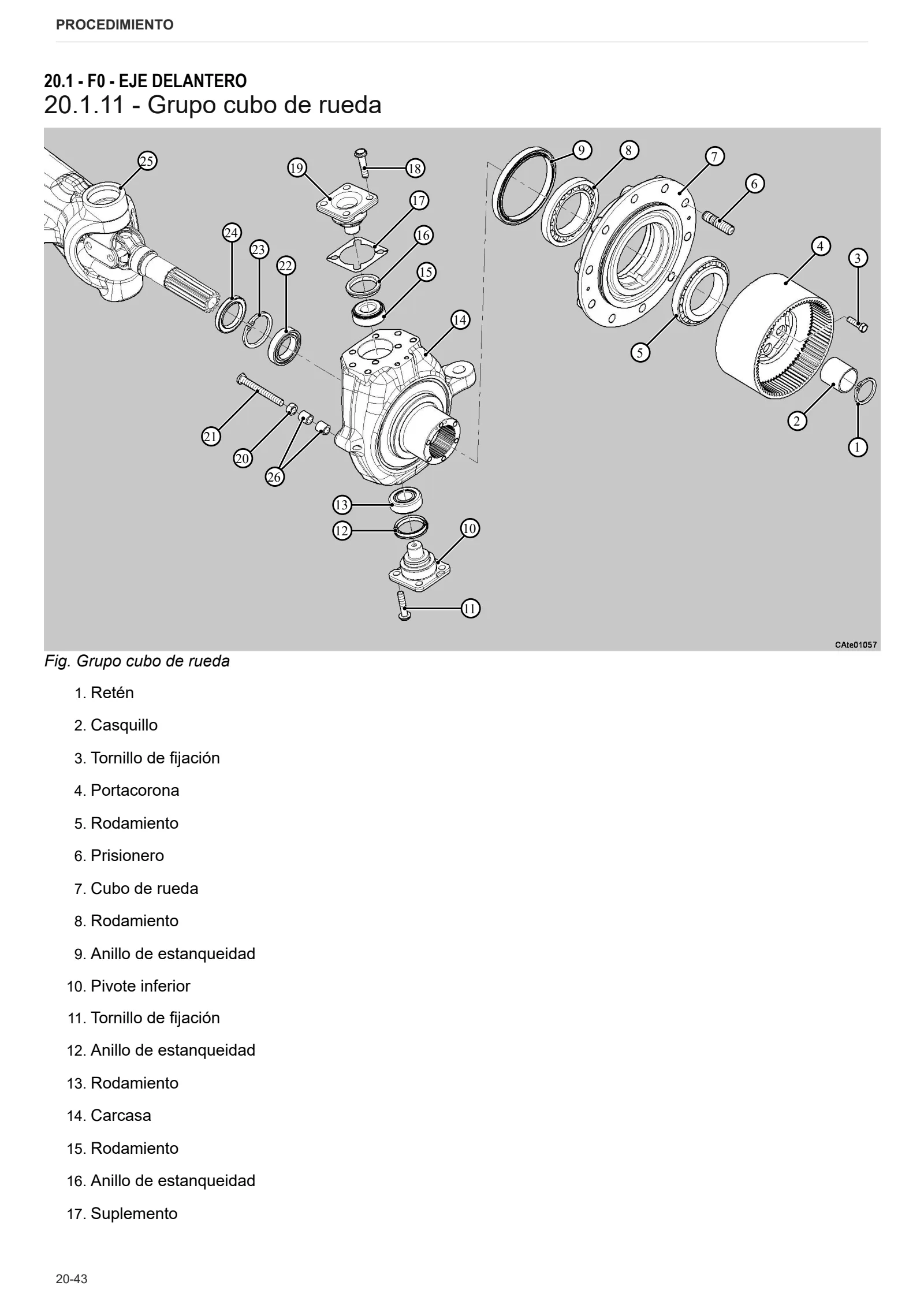 Manual de taller: CARRARO 20.45 – sample manual page 4