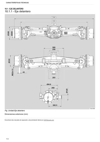 Manual de taller: CARRARO 20.49 – sample manual page 1