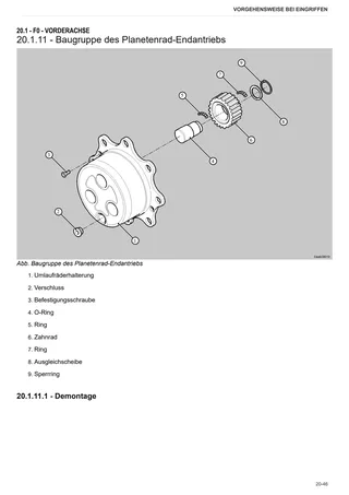 Werkstatthandbuch: CARRARO 20.19 – sample manual page 4