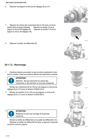 Manuel d'atelier: CARRARO 20.19 – sample manual page 3