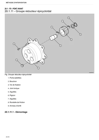 Manuel d'atelier: CARRARO 20.19 – sample manual page 4