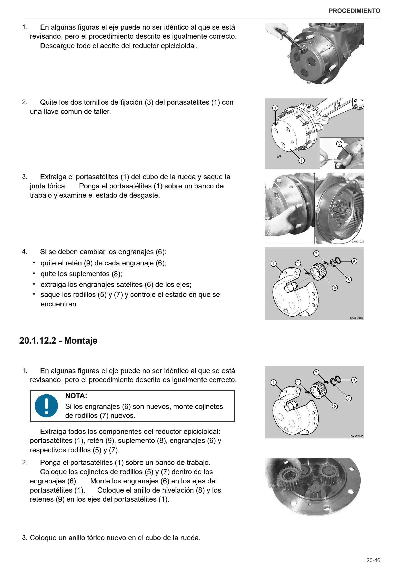 Manual de taller: CARRARO 20.22 – sample manual page 4