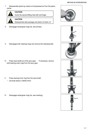 Workshop Manual: ZF T-7200 PVS/IRS – sample manual page 1
