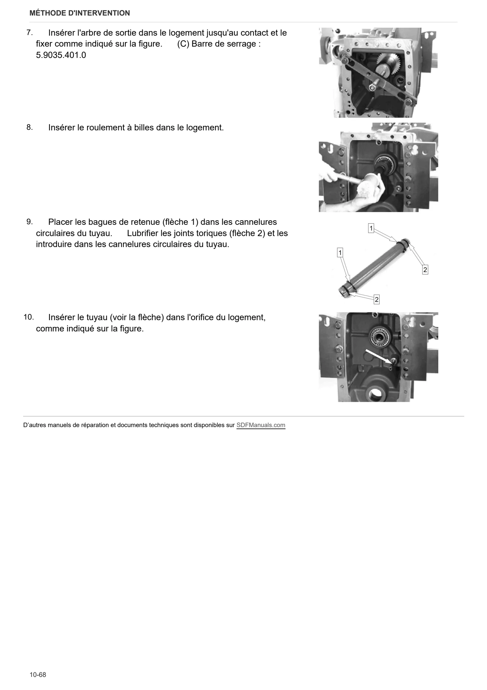 Manuel d'atelier: ZF T-7140 PVS – sample manual page 2