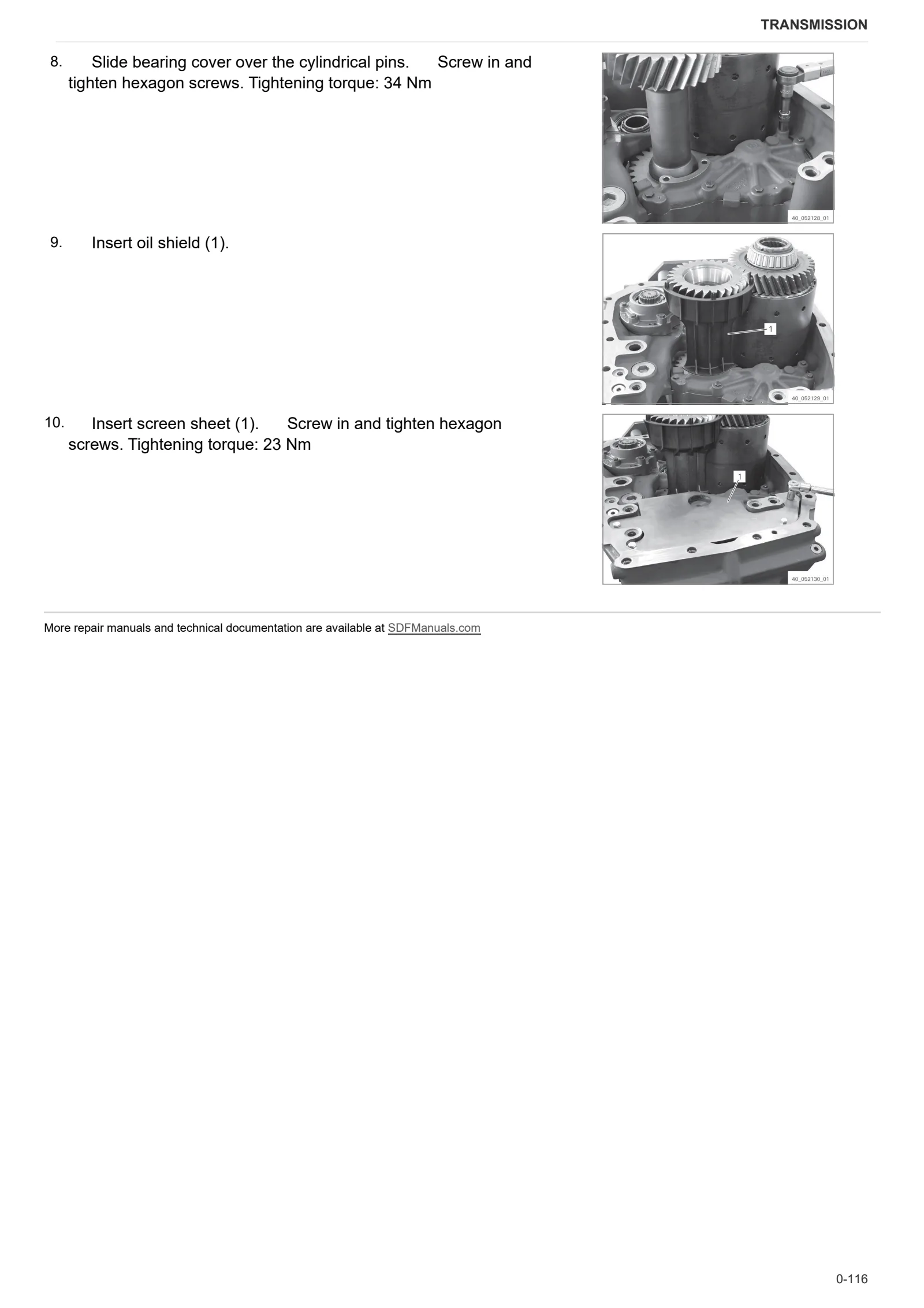 Workshop Manual: ZF TMT-32 – sample manual page 3