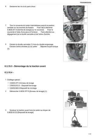 Manuel d'atelier: ZF TMT-32 – sample manual page 1