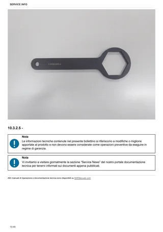 Manuale d'officina: CROSS 55 S – sample manual page 2