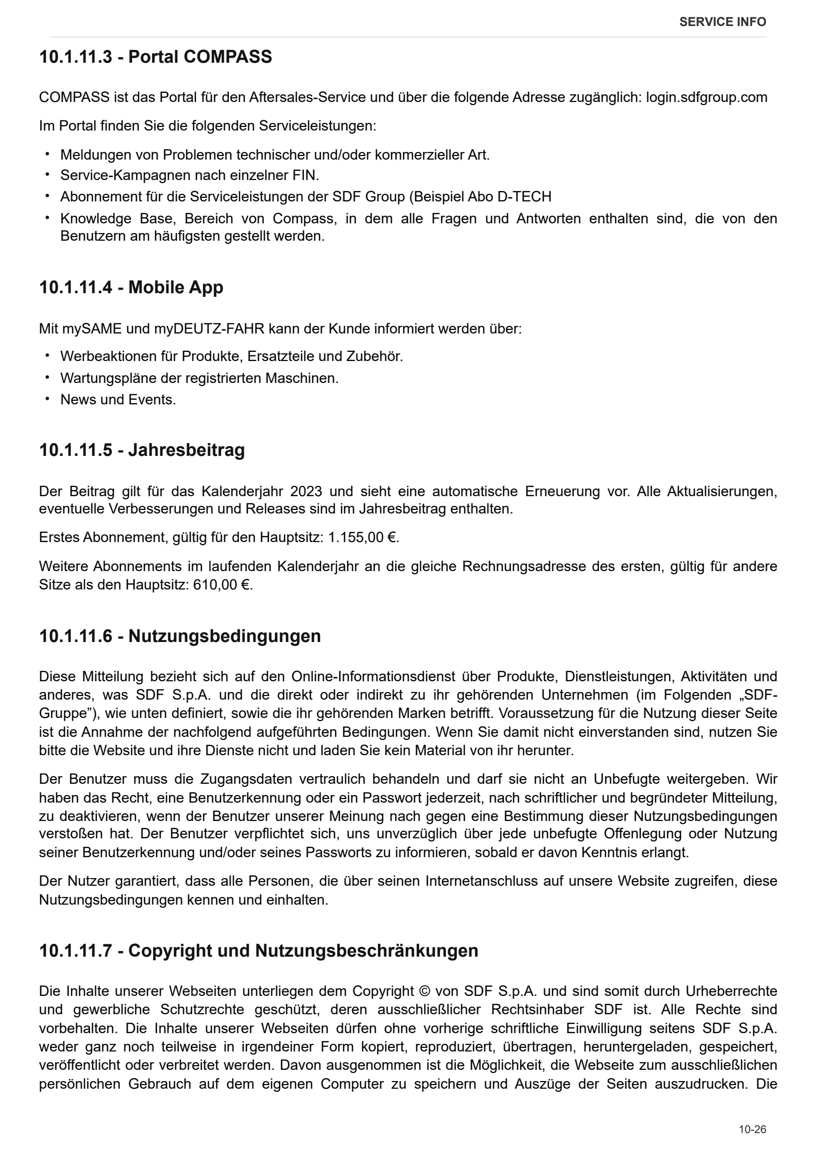 Werkstatthandbuch: CROSS 65 S – sample manual page 1