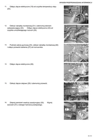 Instrukcja warsztatowa: SPIRE V 80 → ZKDBU90200TL10001 – sample manual page 1