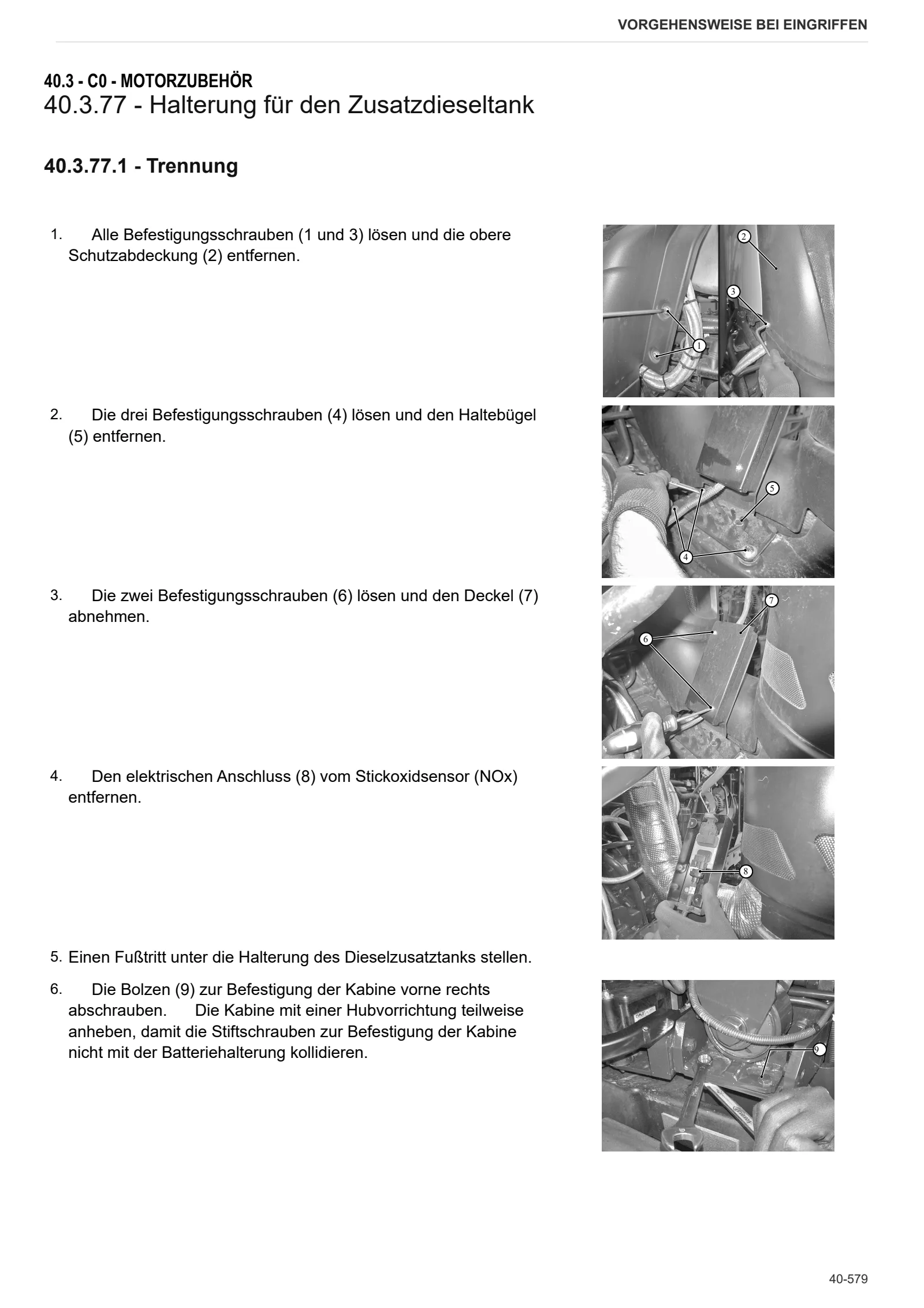Werkstatthandbuch: SPARK 155 → WSXCA60200LL50001 – sample manual page 2