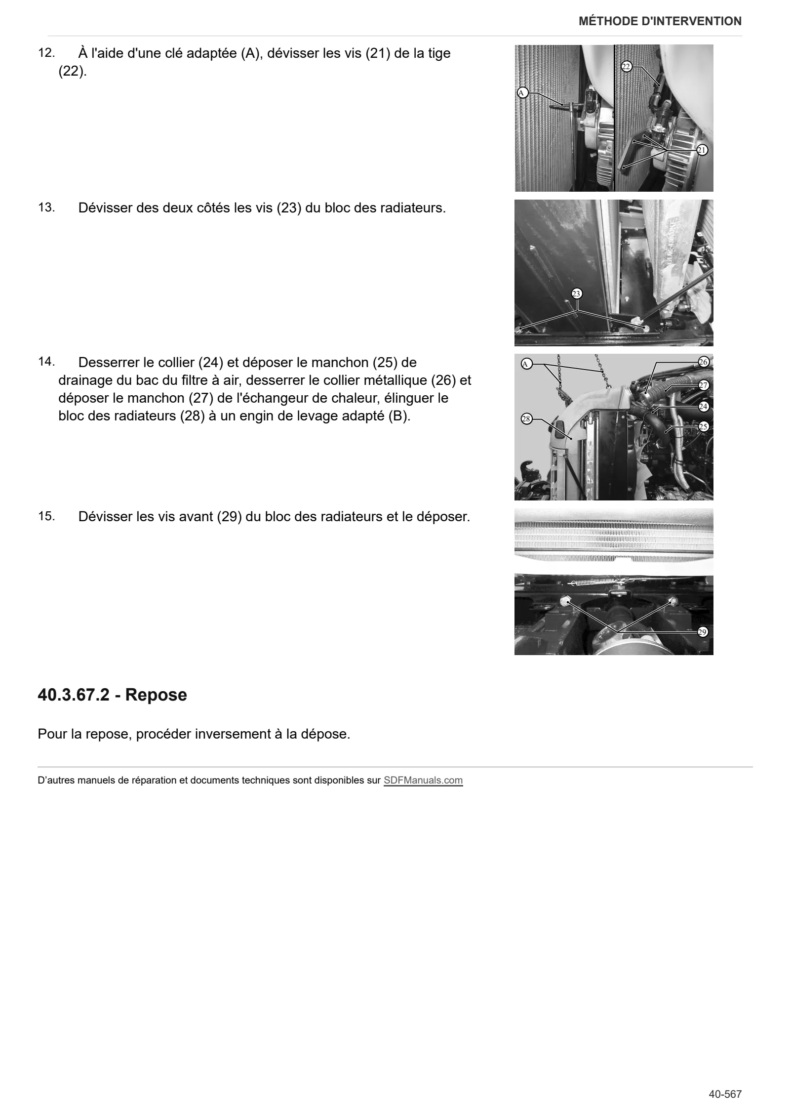 Manuel d'atelier: SPARK 155 → WSXCA60200LL50001 – sample manual page 2