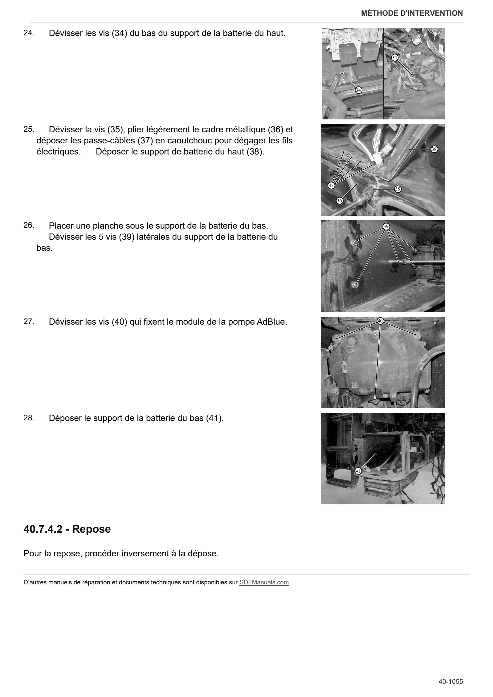 Manuel d'atelier: SPARK 155 → WSXCA60200LL50001 – sample manual page 3