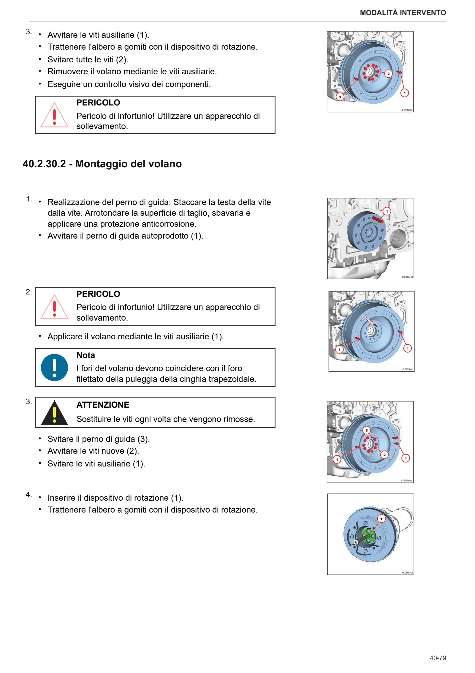 Manuale d'officina: SPARK 155 → WSXCA60200LL50001 – sample manual page 1