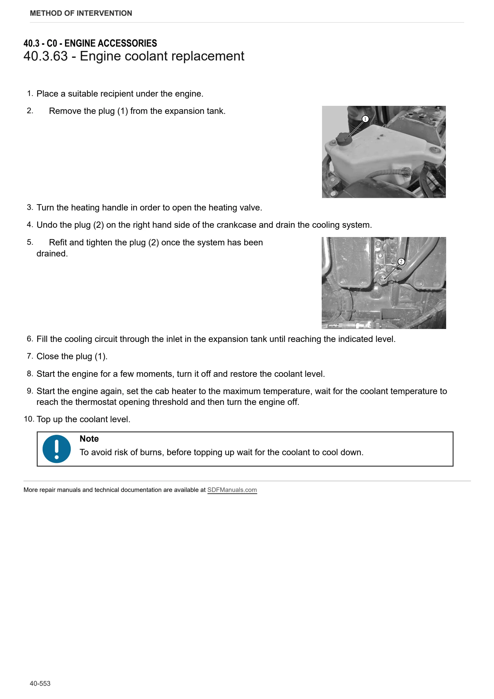 Workshop Manual: SPARK 185 → WSXCB80200LL50001 – sample manual page 2