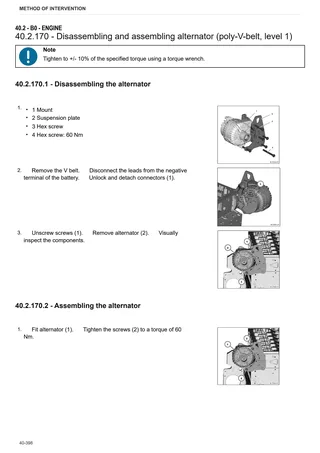 Workshop Manual: MACH 225 VRT → WSXDE00200LL50001 – sample manual page 2