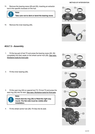 Workshop Manual: MACH 225 VRT → WSXDE00200LL50001 – sample manual page 3