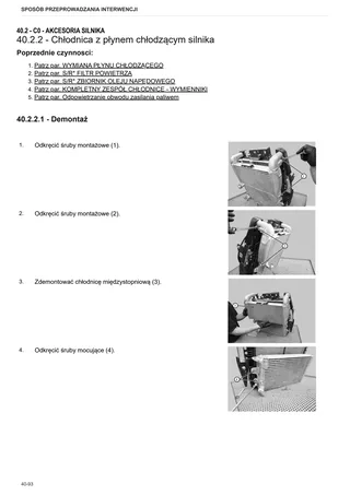Instrukcja warsztatowa: SPIRE F 90 VRT → ZKDER00200TL50001 – sample manual page 1