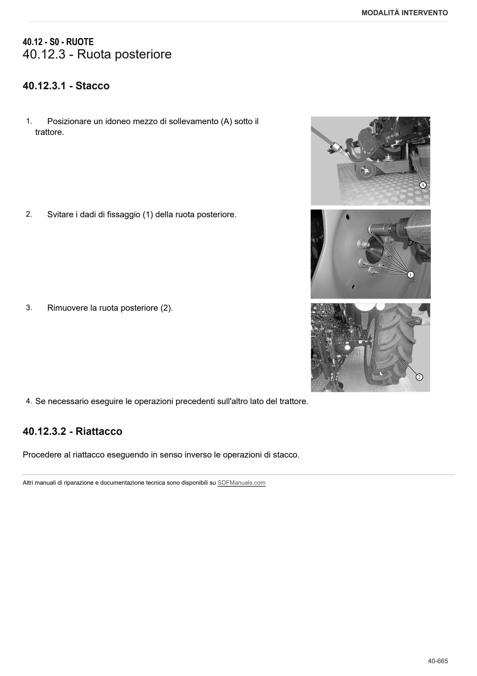 Manuale d'officina: SPIRE 100.4 VRT → ZKDEU60200TL50001 – sample manual page 3