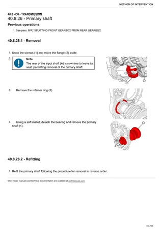 Workshop Manual: STRIKE 110 → ZKDFD70200TL50001 – sample manual page 1