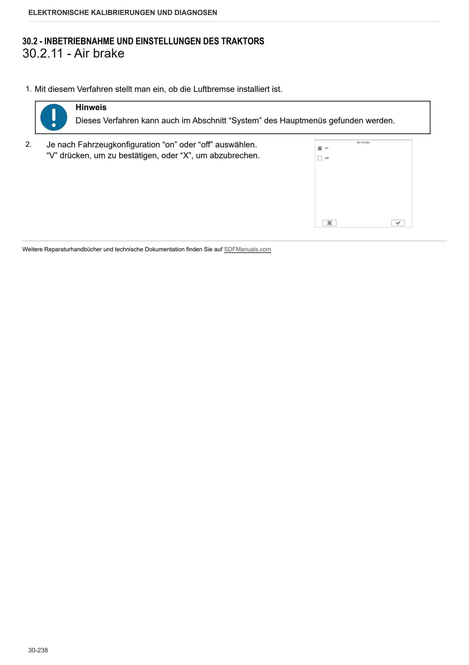 Werkstatthandbuch: SPARK 155.4 VRT → WSXFR50200LL10001 – sample manual page 1