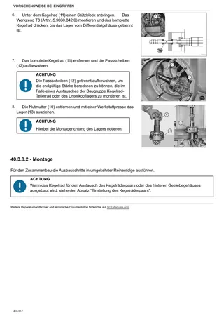 Werkstatthandbuch: SPARK 155.4 VRT → WSXFR50200LL10001 – sample manual page 2