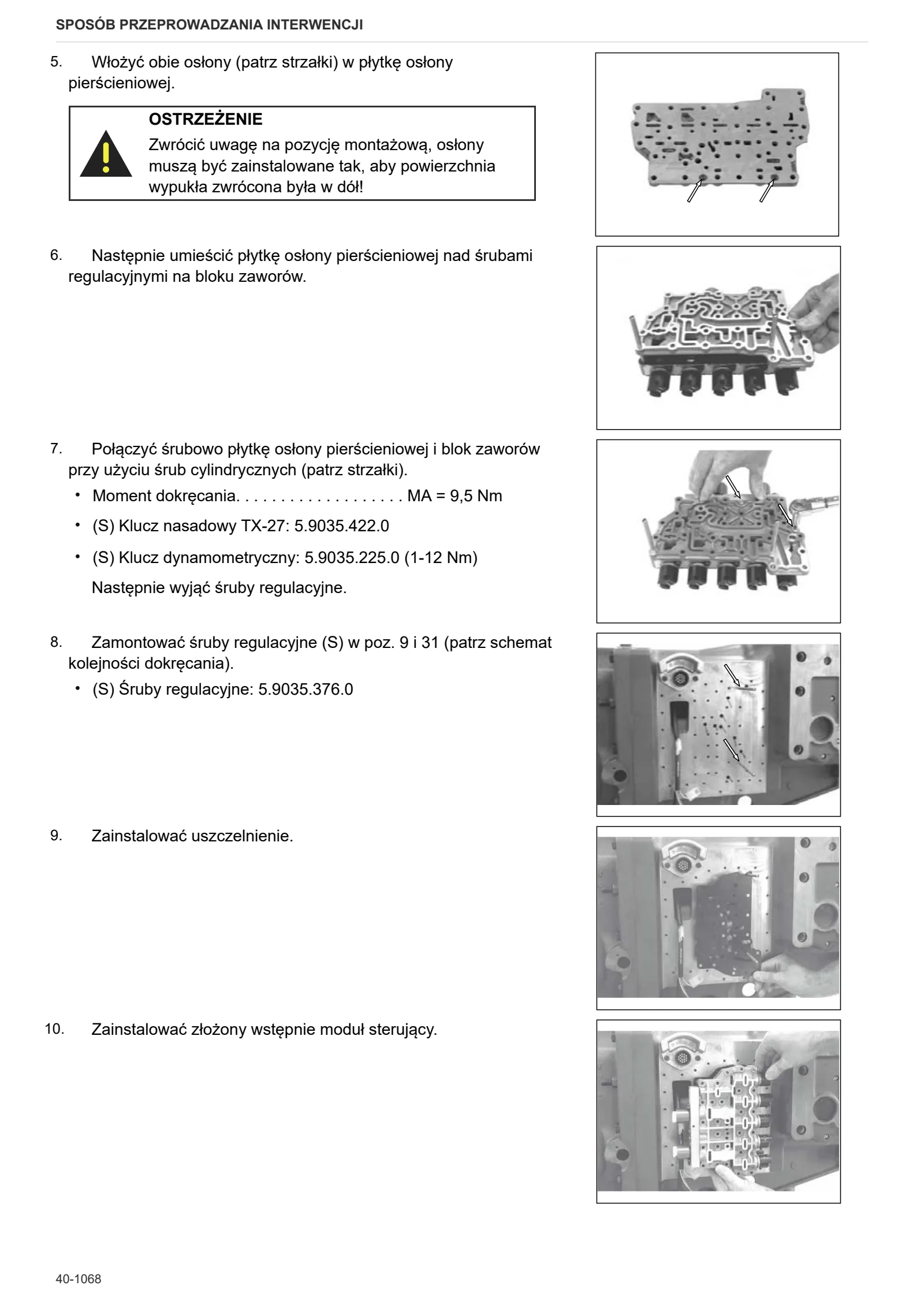 Instrukcja warsztatowa: SPARK 165 VRT → WSXFS30200LL50001 – sample manual page 3