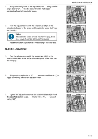 Workshop Manual: MACH 230 VRT → WSXFT30200LL10001 – sample manual page 1