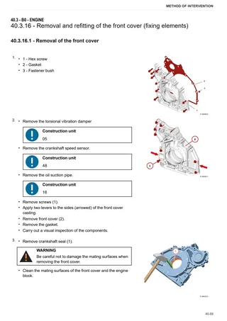 Workshop Manual: SPARK 145.4 → WSXFV30200LL10001 – sample manual page 1