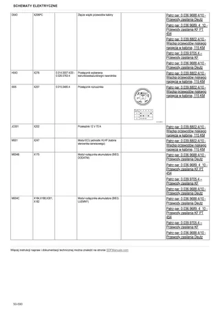 Instrukcja warsztatowa: Spark R 125 → ZKDGV90200TL50001 – sample manual page 4