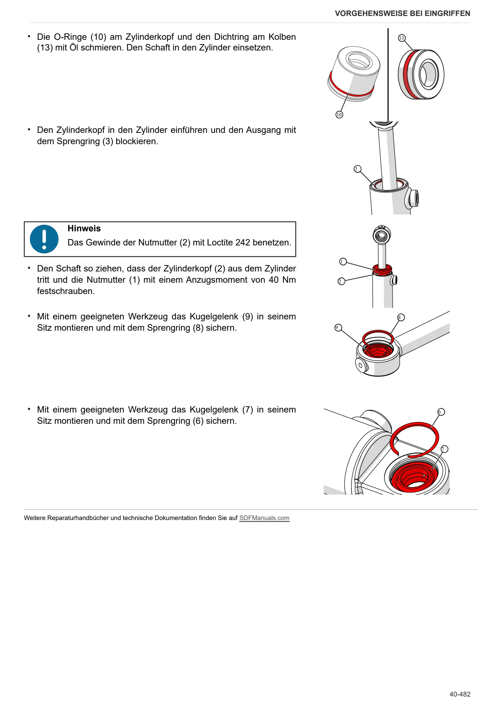 Werkstatthandbuch: SPIRE F 105 VRT → ZKDHG60200TL50001 – sample manual page 3