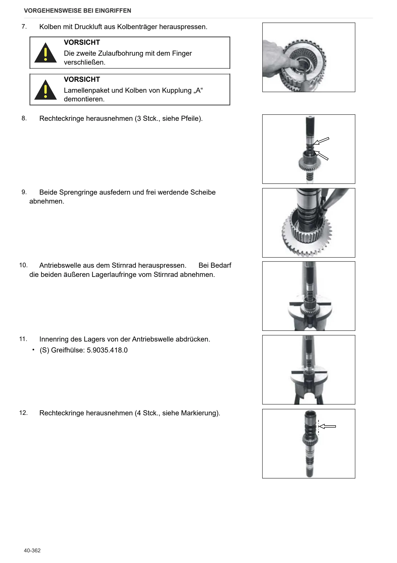 Werkstatthandbuch: R6.185 HI-PROFILE DCR – sample manual page 3