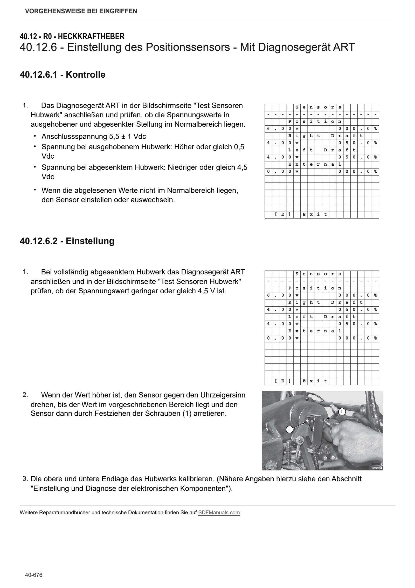 Werkstatthandbuch: R6.185 HI-PROFILE DCR – sample manual page 4