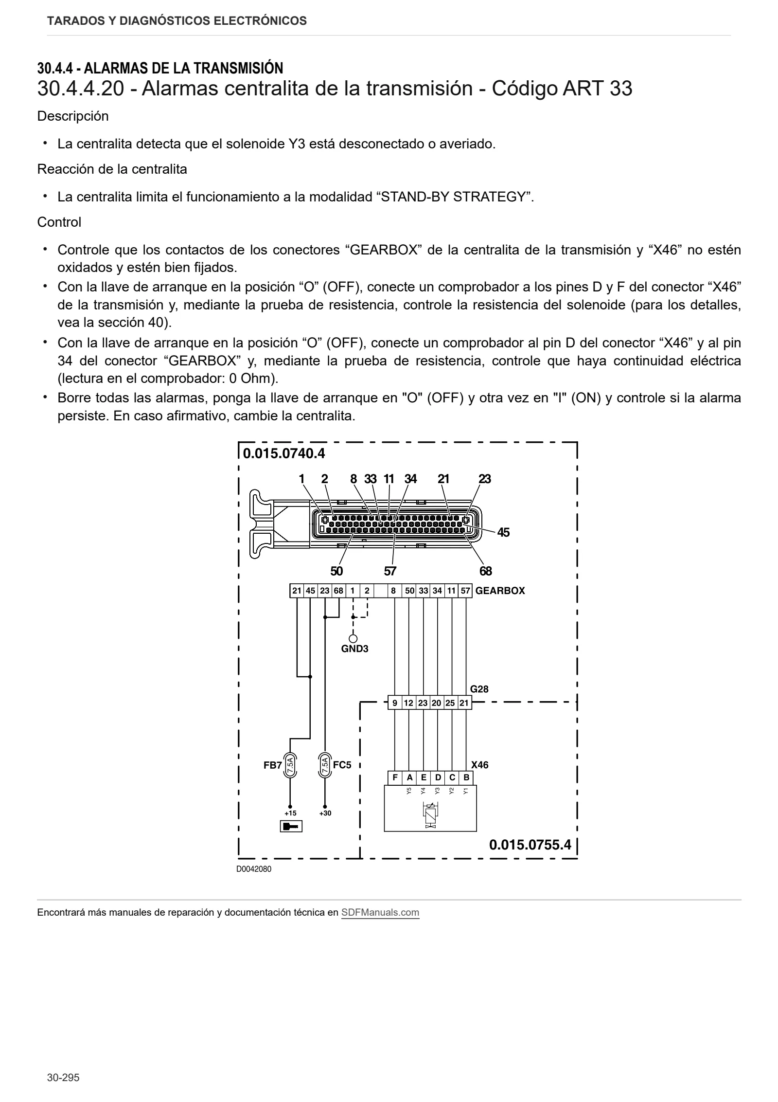 Manual de taller: R8.270 DCR → WSXJ400200LL10001 – sample manual page 1