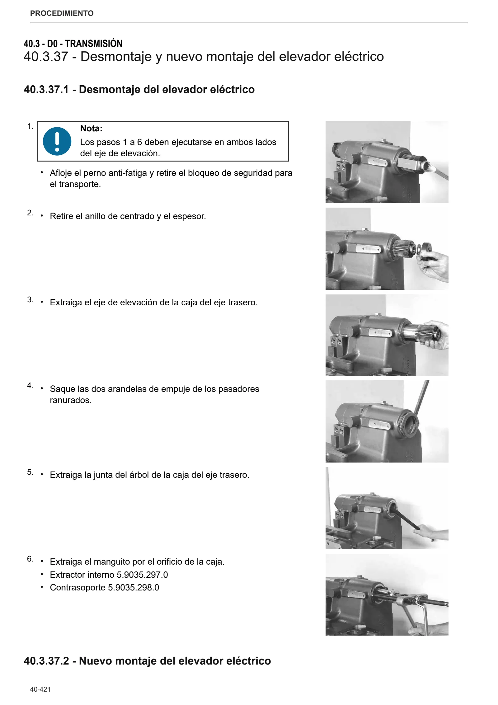 Manual de taller: R8.270 DCR → WSXJ400200LL10001 – sample manual page 3