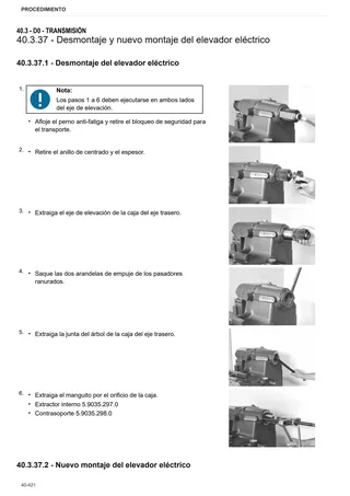 Manual de taller: R8.270 DCR → WSXJ400200LL10001 – sample manual page 3