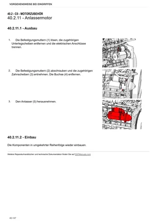 Werkstatthandbuch: STRIKE 125 → ZKDJA90200TL50001 – sample manual page 1
