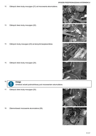 Instrukcja warsztatowa: SPARK 130 → WSXKB10200LL10001 – sample manual page 2