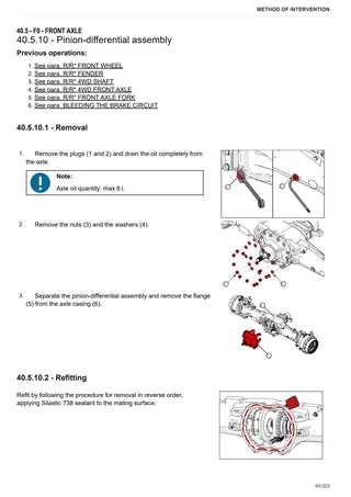Workshop Manual: SPIRE 70 TREND → ZKDKF20200BL50001 – sample manual page 3
