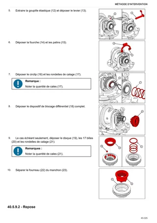 Manuel d'atelier: SPIRE 70 TREND → ZKDKF20200BL50001 – sample manual page 3