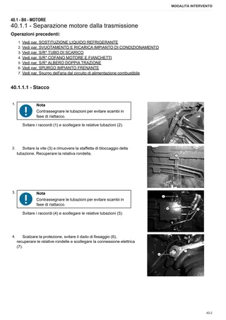 Manuale d'officina: SPIRE 70 TREND → ZKDKF20200BL50001 – sample manual page 1